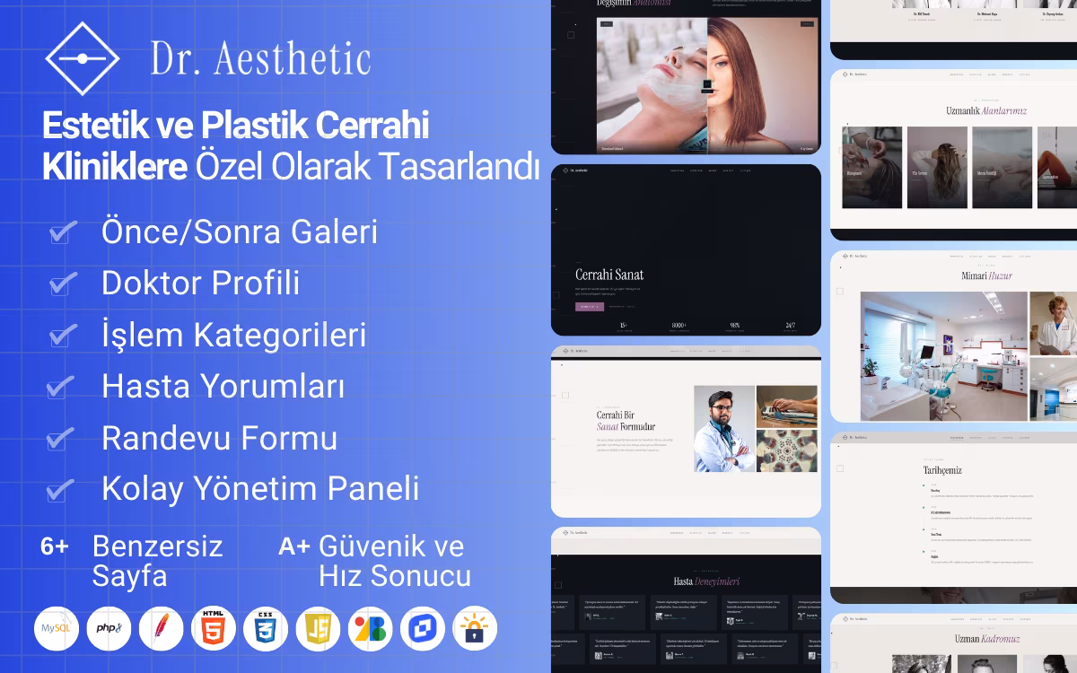 dr-aesthetic-estetik-klinik-web-sitesi-temasi