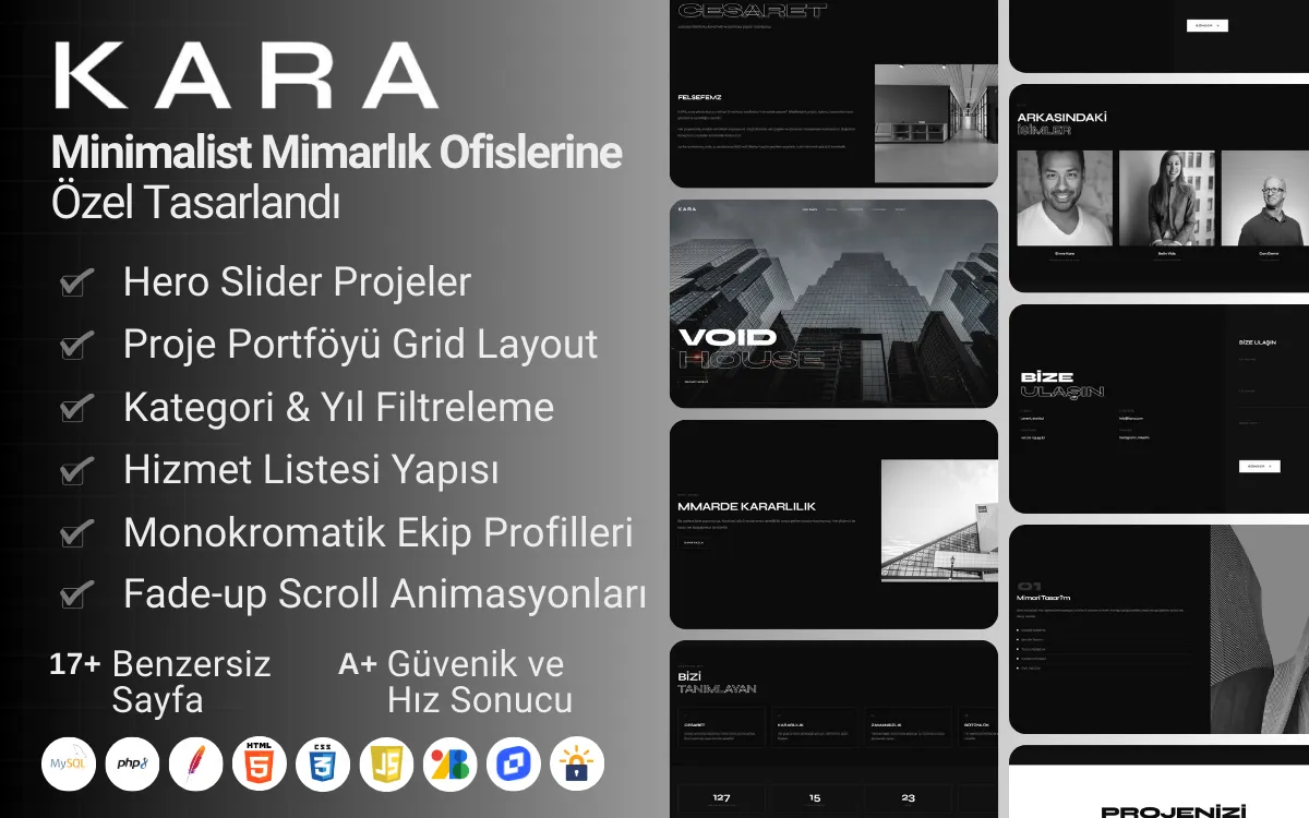 kara-mimarlik-proje-ofisi-web-sitesi-temasi
